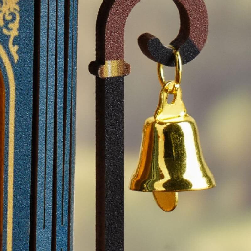 Brass-Colored Hanging Shop Bell