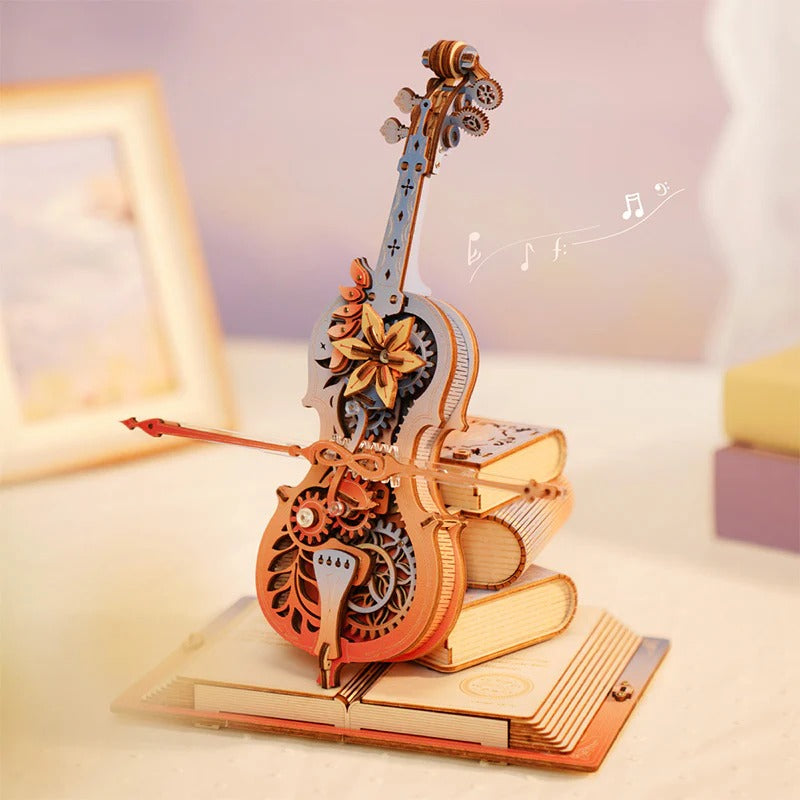 ROKR Symphony of Gorgeous Dreams Mechanical Music Box 3D Wooden Puzzle