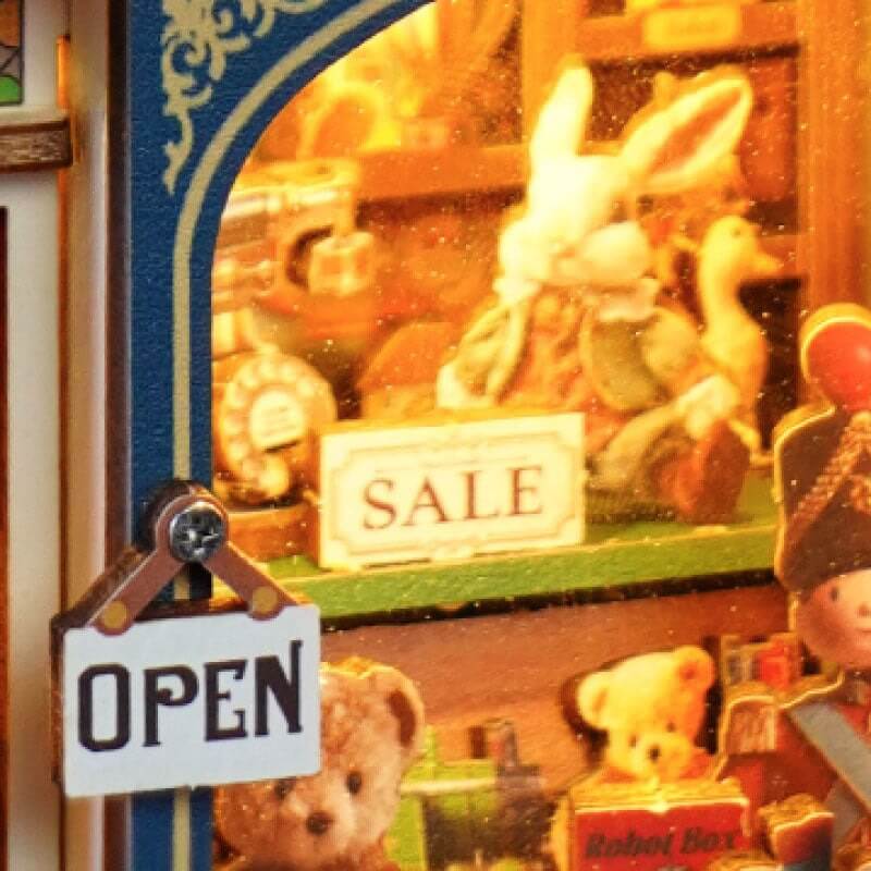 Colorful UV-Printed Toy Shop Window