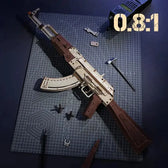 ROKR AK-47 Napadení Rifle Toy Gun 3D dřevěné puzzle Toys Quiz
