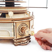 Mechanické Orrery 3D dřevěné puzzle - Toys Quiz