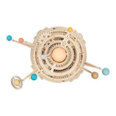 Mechanické Orrery 3D dřevěné puzzle - Toys Quiz