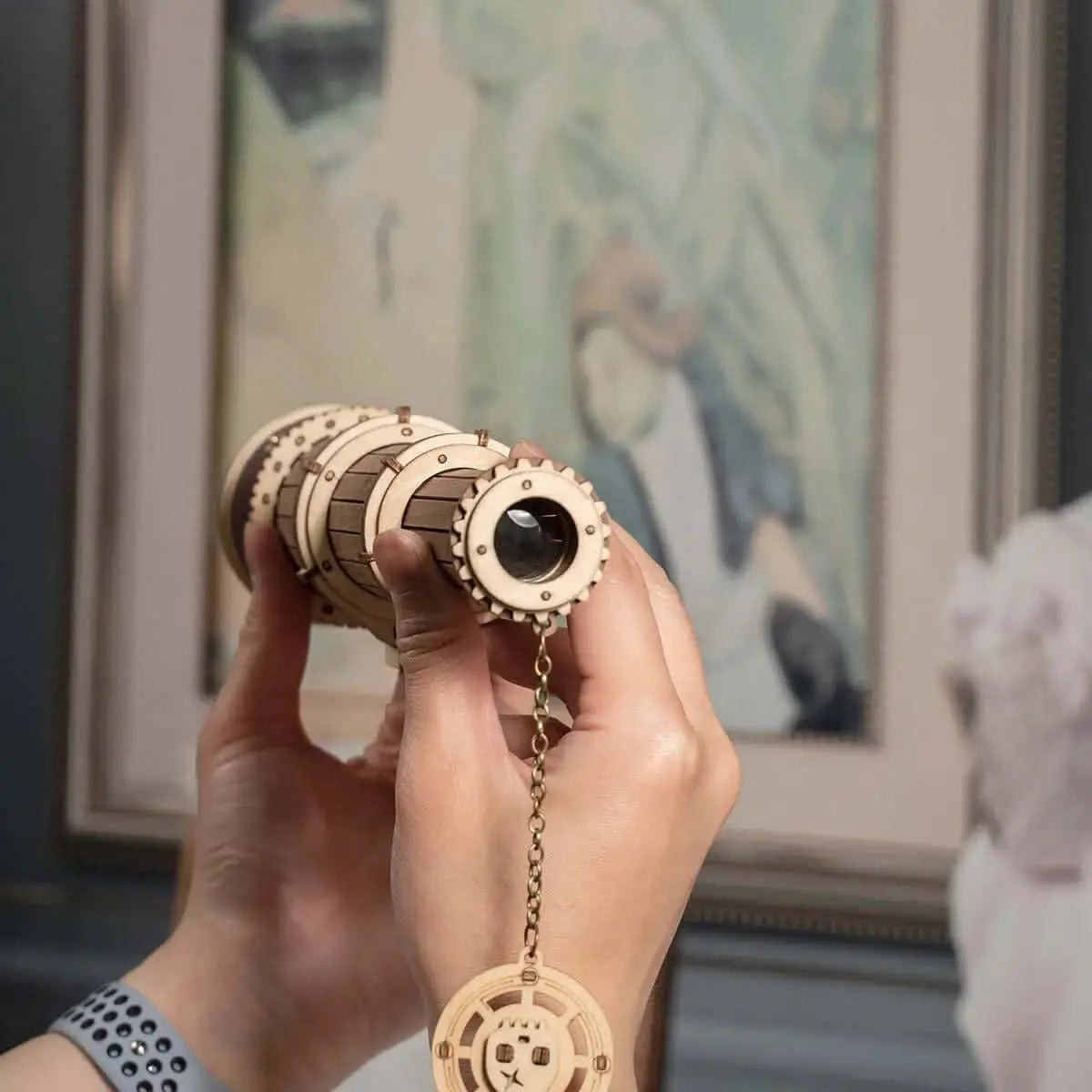 Monocular Telescope 3D Wooden Puzzle - Toys Quiz