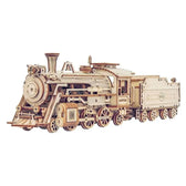 Prime Steam Express Vlak 3D dřevěné puzzle - Toys Quiz