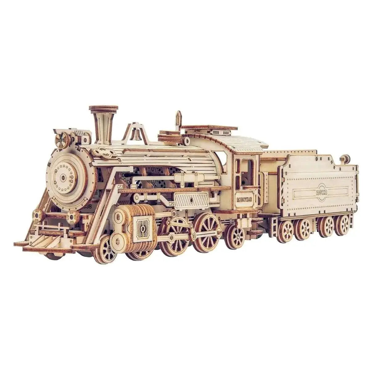 Prime Steam Express Train 3D Wooden Puzzle - Toys Quiz