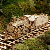 Prime Steam Express Vlak 3D dřevěné puzzle - Toys Quiz