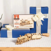 Prime Steam Express Vlak 3D dřevěné puzzle - Toys Quiz