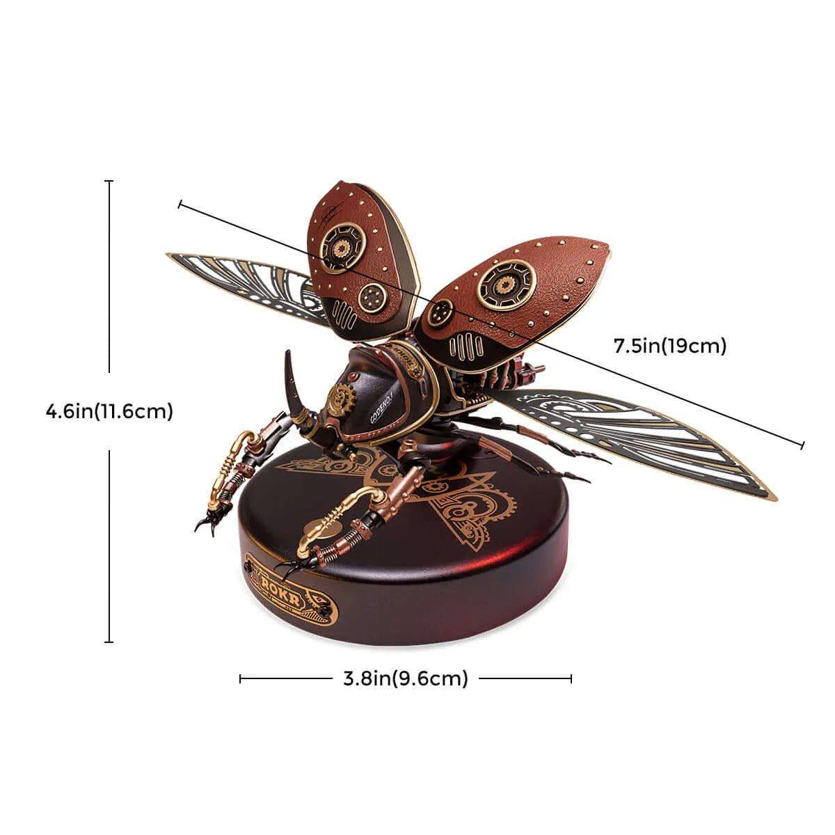 Rhinoceros Beetle Model DIY 3D Puzzle TQ57 - Toys Quiz