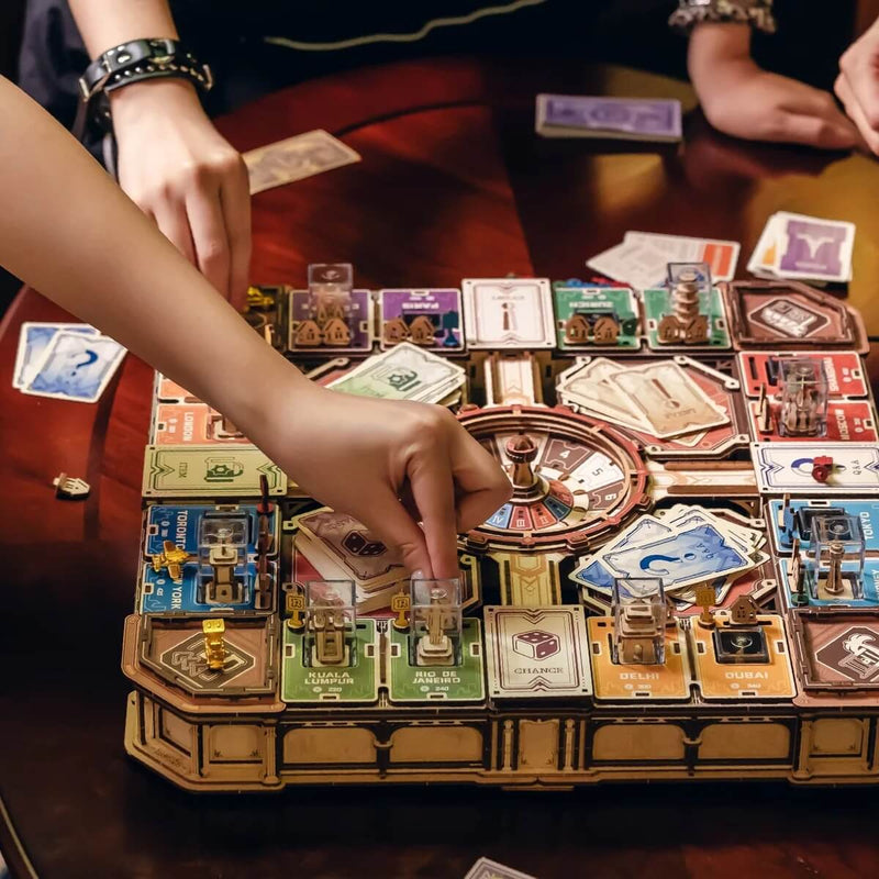 Build a Global Property-Trading Board Game