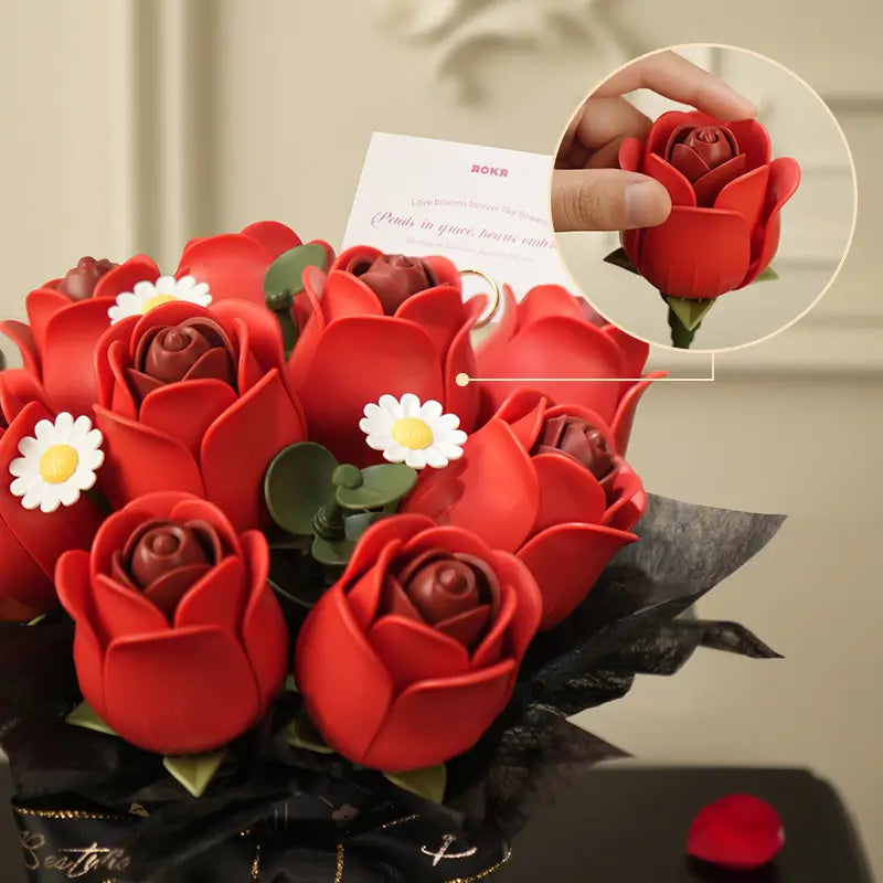 Gorgeous Rose Flower Gift Full of Passion, Sincere Expression
