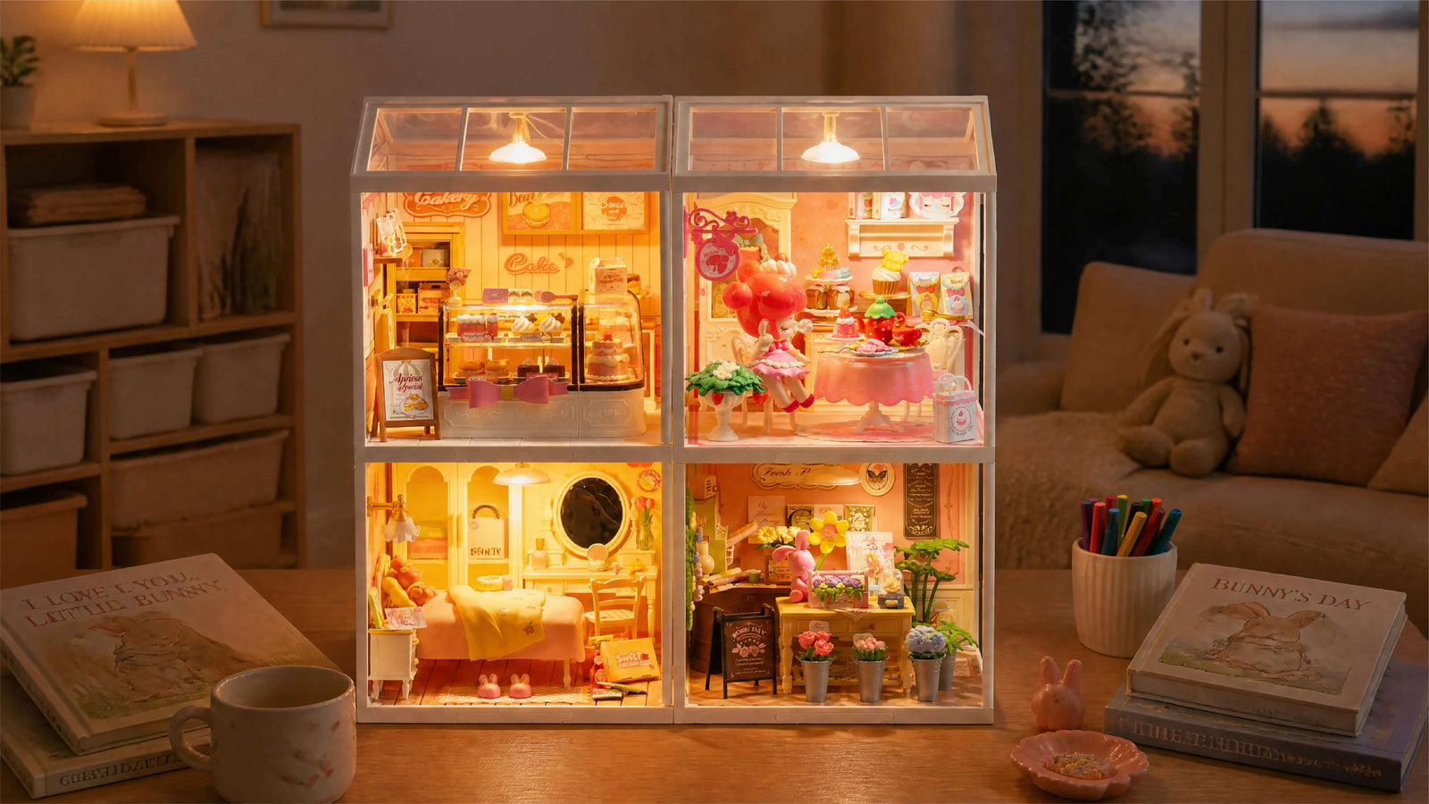 A Warm LED Glow