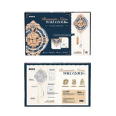 Romantická poznámka Nástěnné hodiny Mechanické převodovky 3D dřevěné puzzle - Toys Quiz
