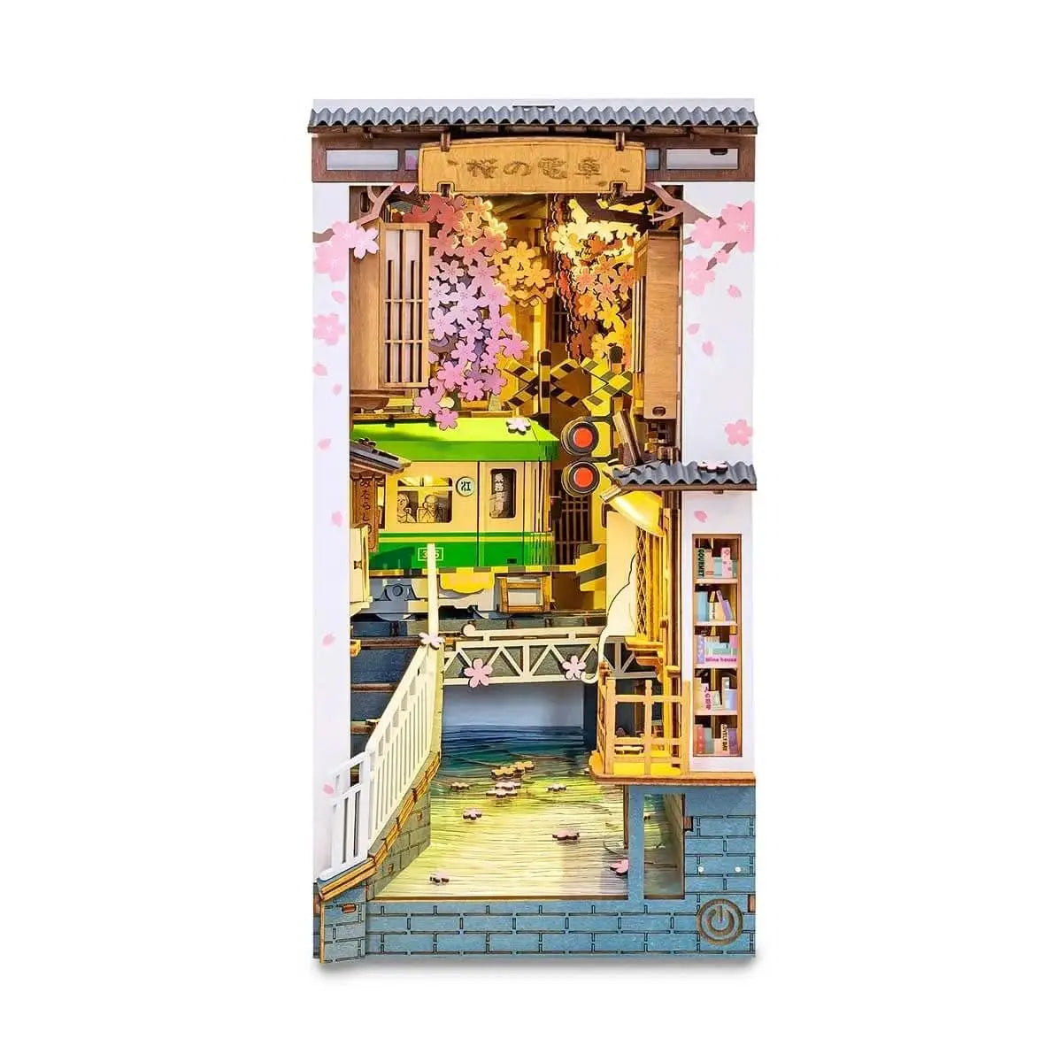 Sakura Densya DIY Book Nook Shelf Insert Kit - Toys Quiz