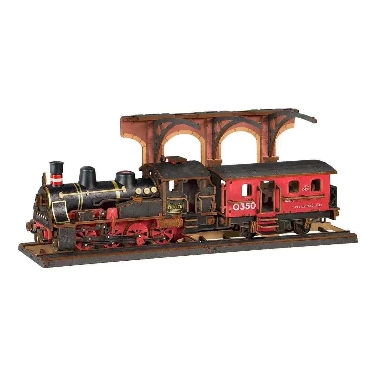 Steam Journey 3D Wooden Puzzle - Toys Quiz