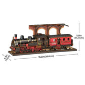Steam Journey 3D Wooden Puzzle - Toys Quiz