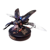 Mechanické puzzle - Storm Beetle 3D dřevěný model s kloubovými díly - Toys Quiz