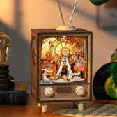 Sunset Carnival DIY Music Box 3D Wooden Puzzle - Toys Quiz