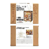 Sunset Carnival DIY Music Box 3D Wooden Puzzle - Toys Quiz