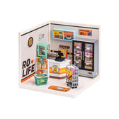 DIY Miniature House Kit - Super Creator Energy Supply Store model