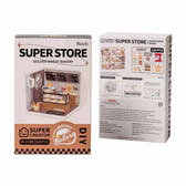 Super Creator Golden Wheat Bakery Plastic DIY Miniature House Kit - Toys Quiz