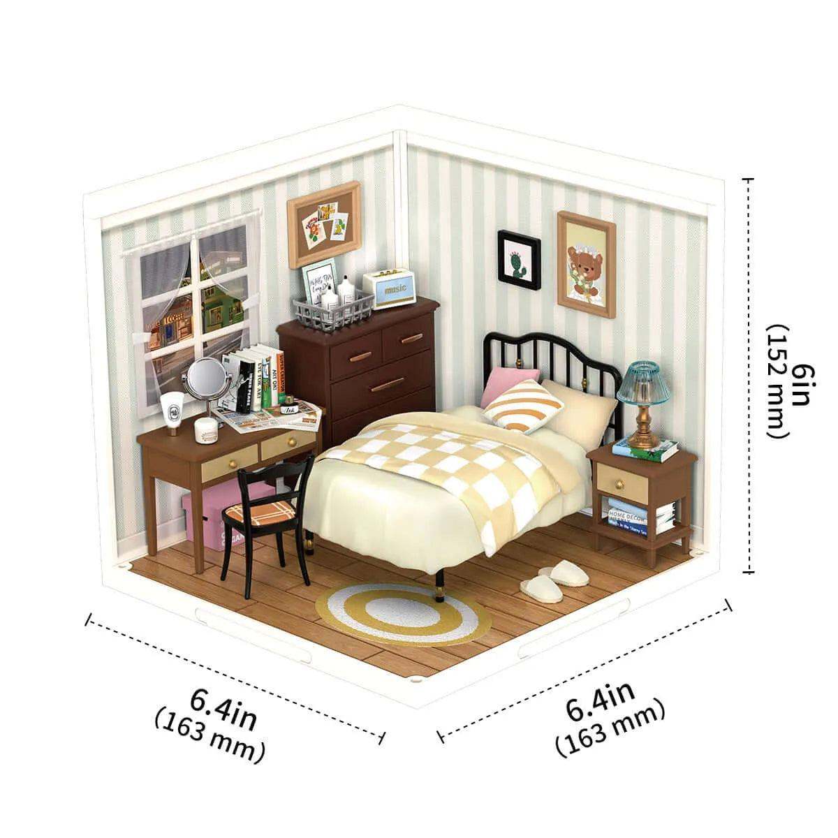 Sweet Dream Bedroom DIY Miniature House - Toys Quiz