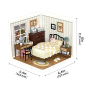 Sweet Dream Ložnice DIY Miniature House - Toys Quiz