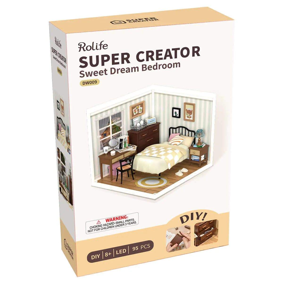 Sweet Dream Bedroom DIY Miniature House - Toys Quiz