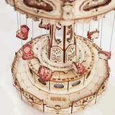 Swing Ride DIY Music Box 3D Wooden Puzzle - Toys Quiz