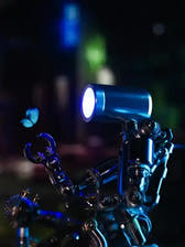 Terminator M 3D metal puzzle model with LED light and poseable parts