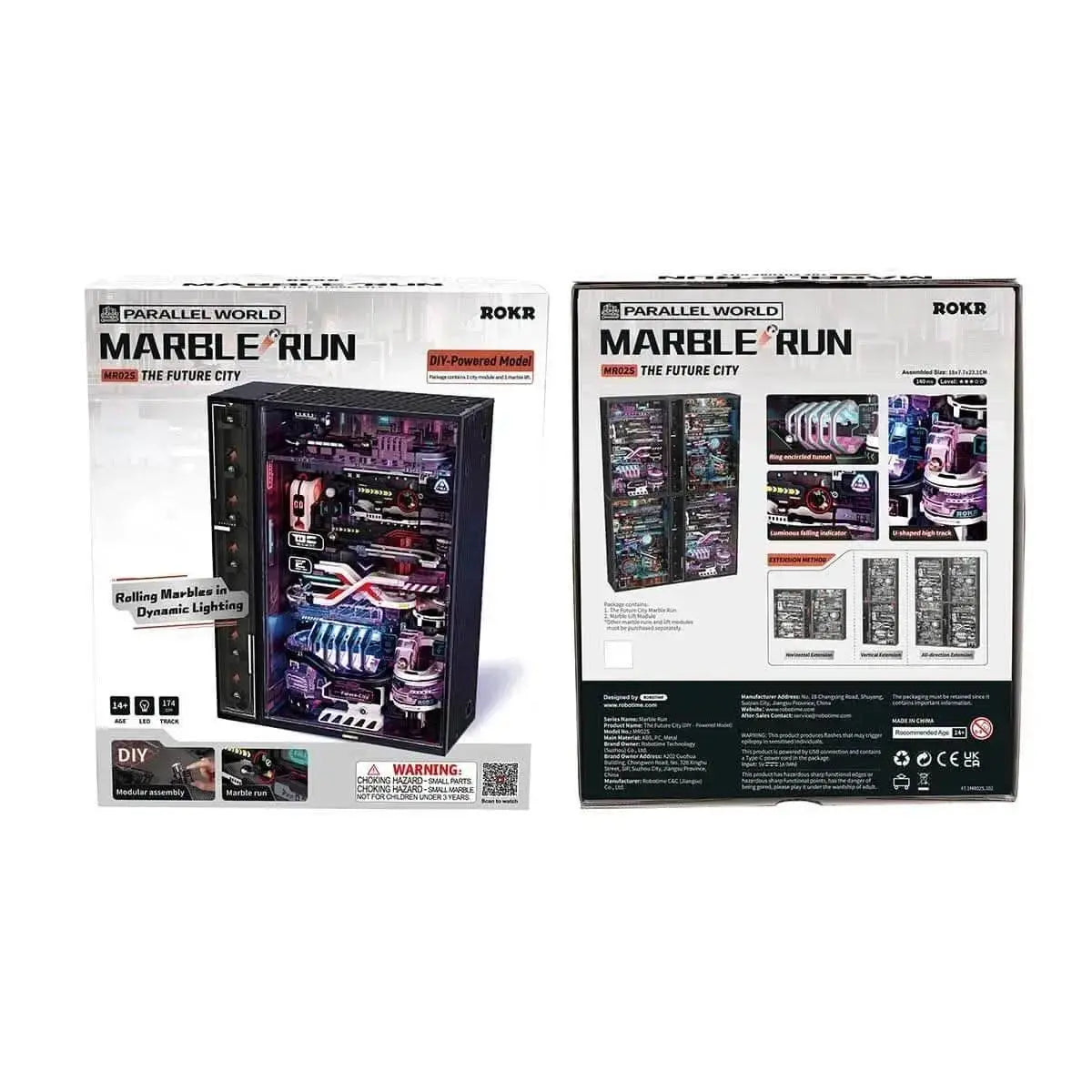 The Future City Marble Run Mechanical 3D Puzzle - Toys Quiz