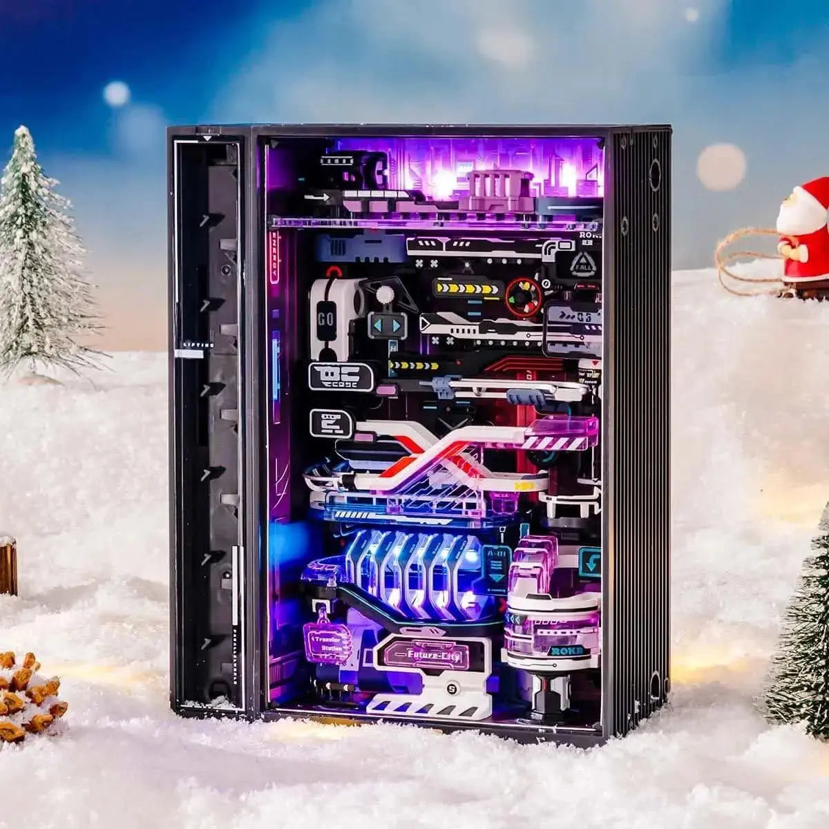 The Future City Marble Run Mechanical 3D Puzzle - Toys Quiz