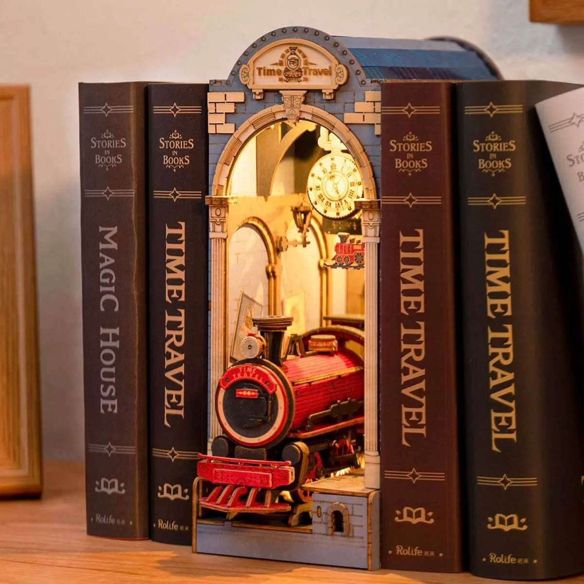 Time Travel DIY Book Nook Shelf Insert - Toys Quiz