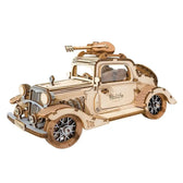 Vintage auto 3D dřevěné puzzle - Toys Quiz