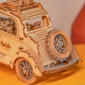 Vintage auto 3D dřevěné puzzle - Toys Quiz